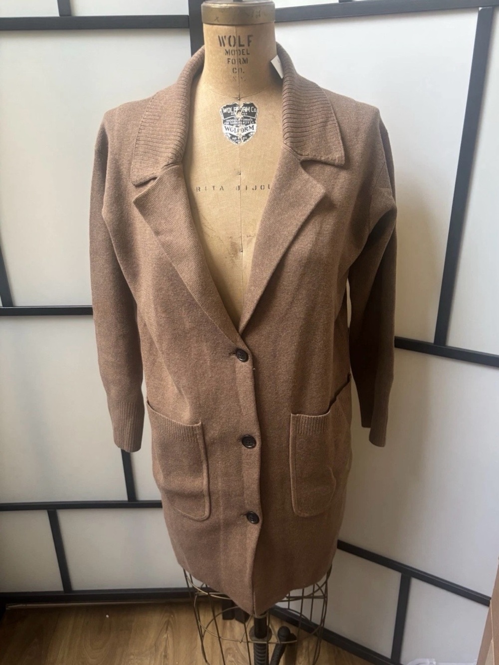 J.Crew Women's SZ XS Collared Sweater-Jacket NWT
